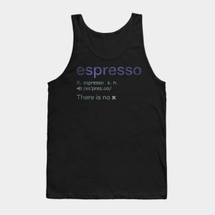 Espresso Tank Top